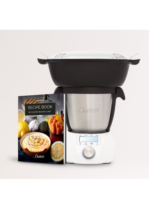 Buy CHEFBOT COMPACT STEAMPRO (with Steam Basket) + Recipe Book  - Intelligent Kitchen Robot & Bread Maker