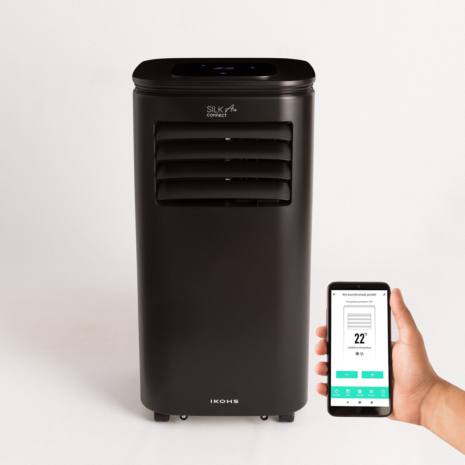 SILKAIR CONNECT - Portable Air Conditioner 3 in 1 WiFi 9000 BTU, imagen de galería 1