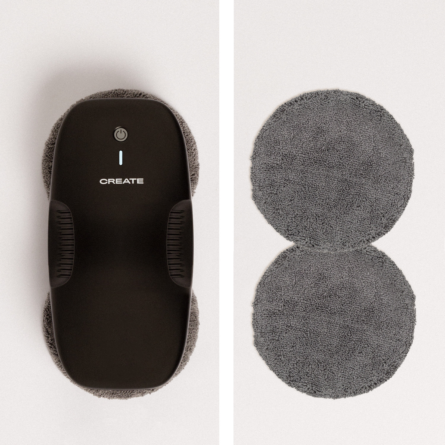 PACK - WIPEBOT Automatic Window Cleaning Robot + 2 Microfiber Window Cleaning Mops, imagen de galería 1
