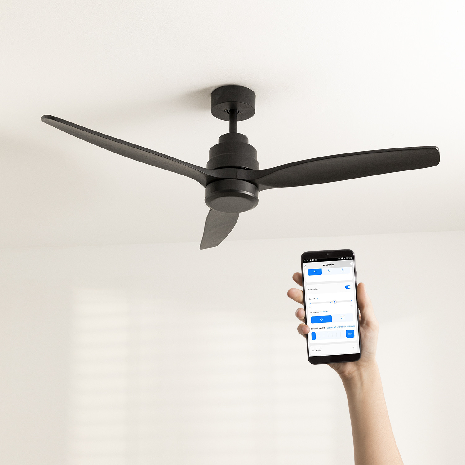 WINDSTYLANCE DC WHITE - Ceiling Fan, imagen de galería 1
