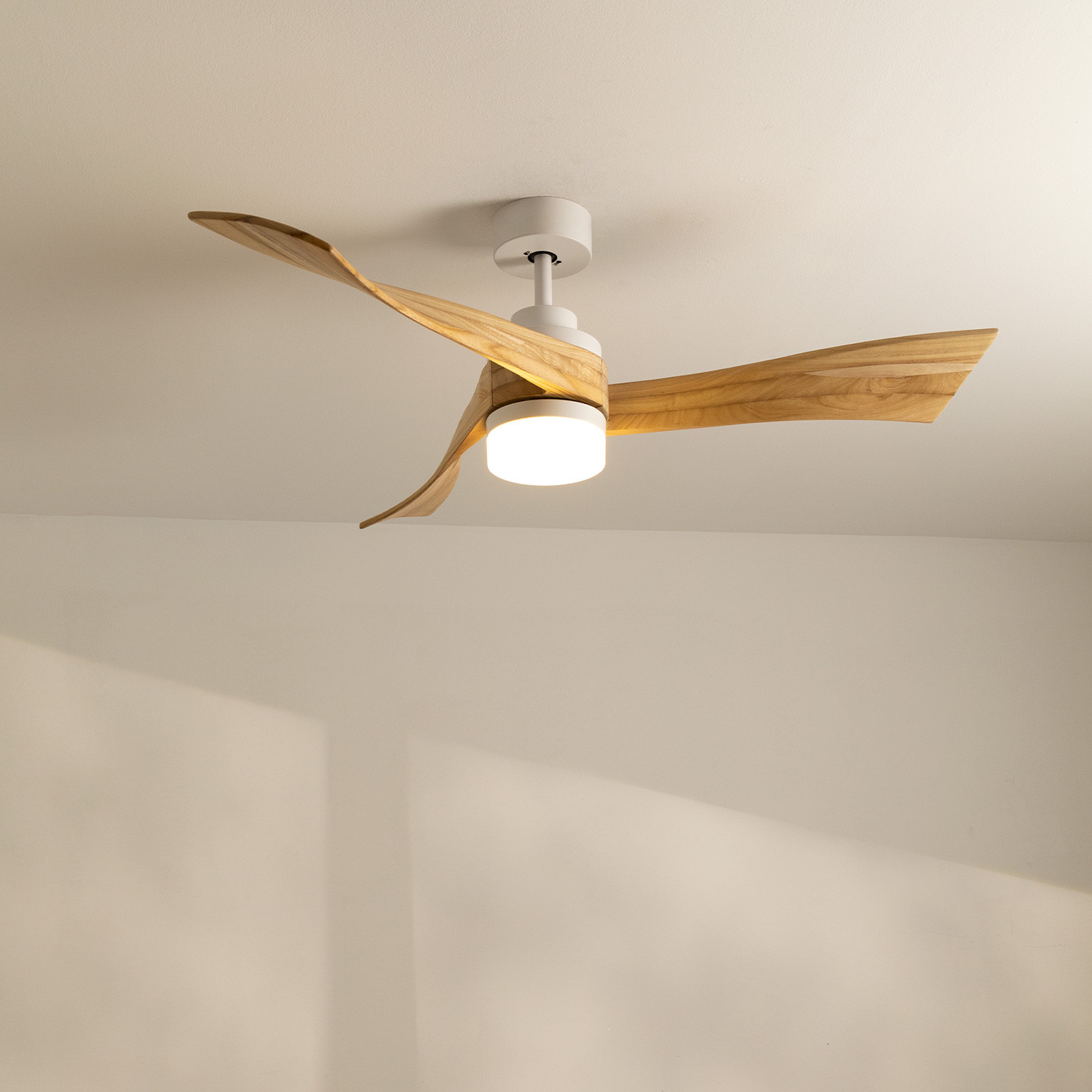 WINDLIGHT CURVE DC - 40W DC Ultrasilent ceiling fan, imagen de galería 1