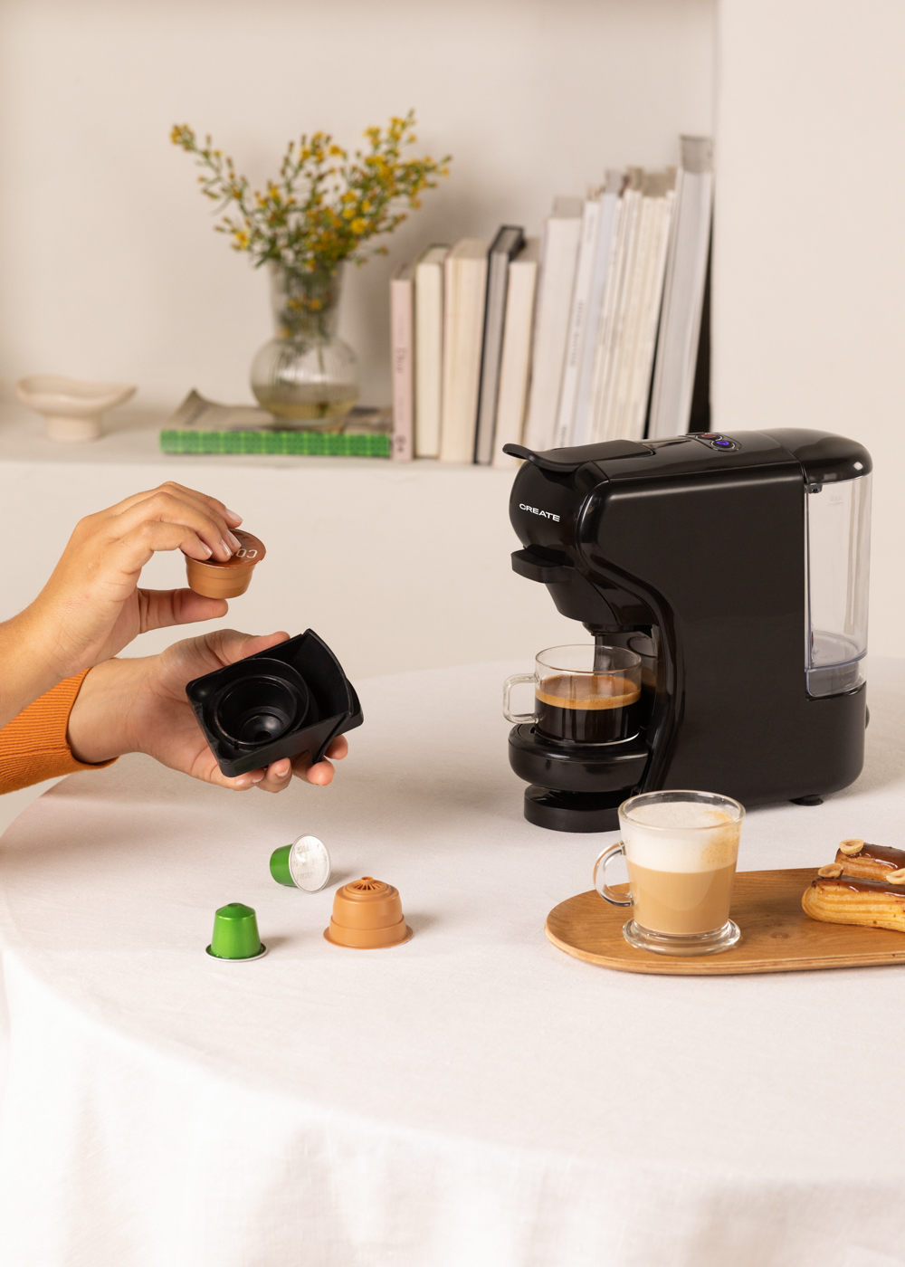 POTTS Multicapsule Espresso Coffee Machine Create Ikohs