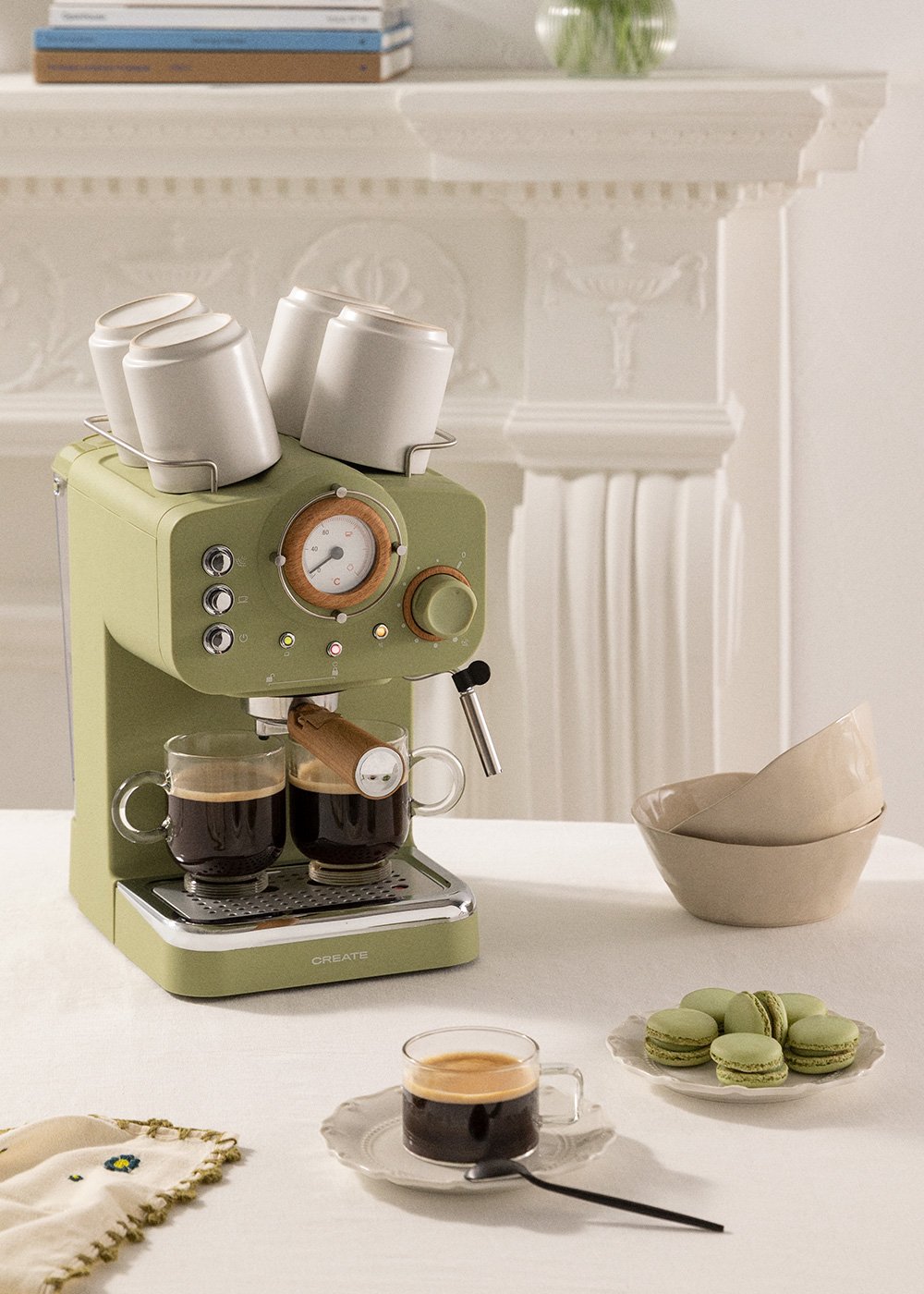 THERA RETRO - Espresso coffee maker - Create