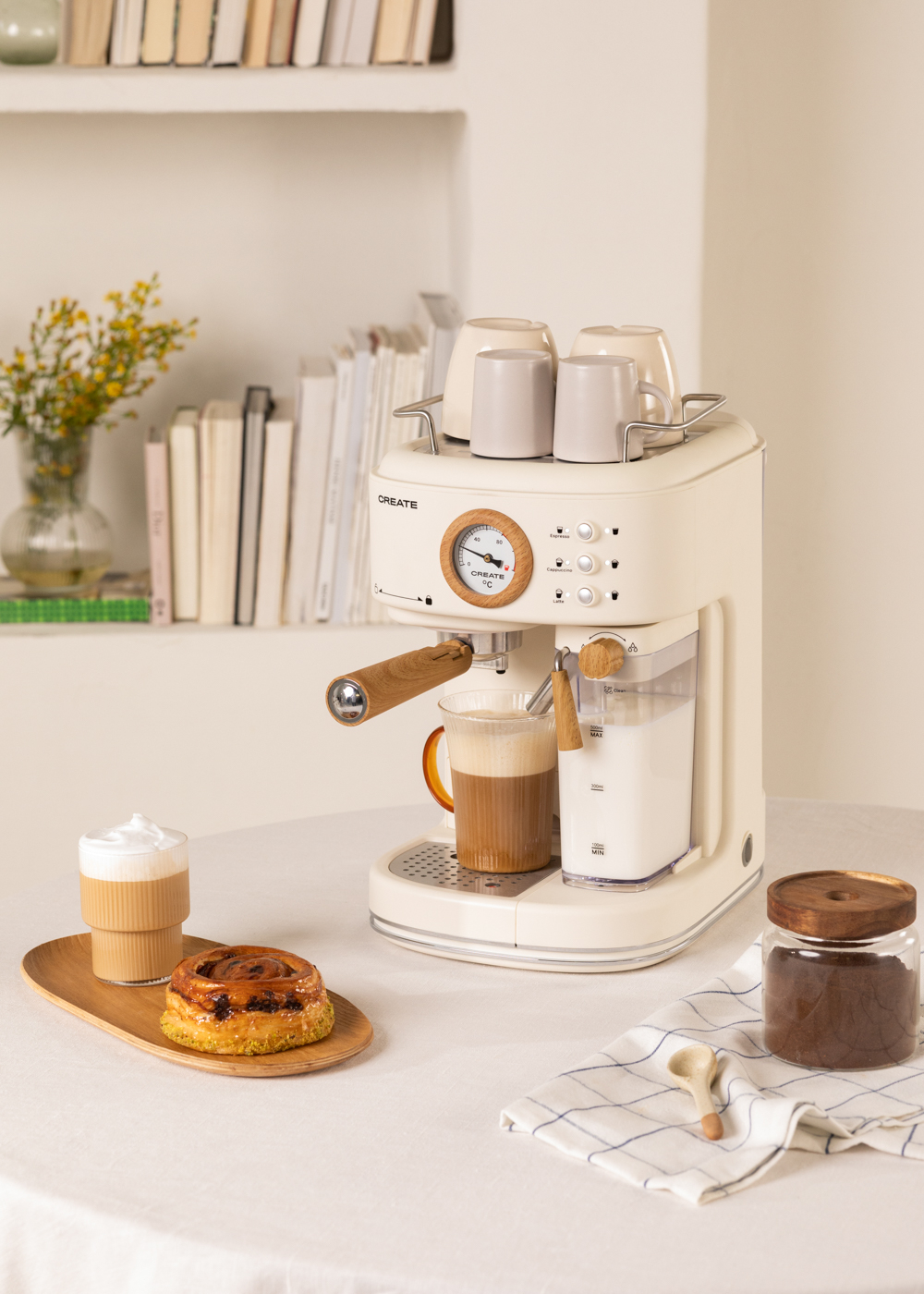 THERA MATT PRO - 20bar semi-automatic espresso machine - Create