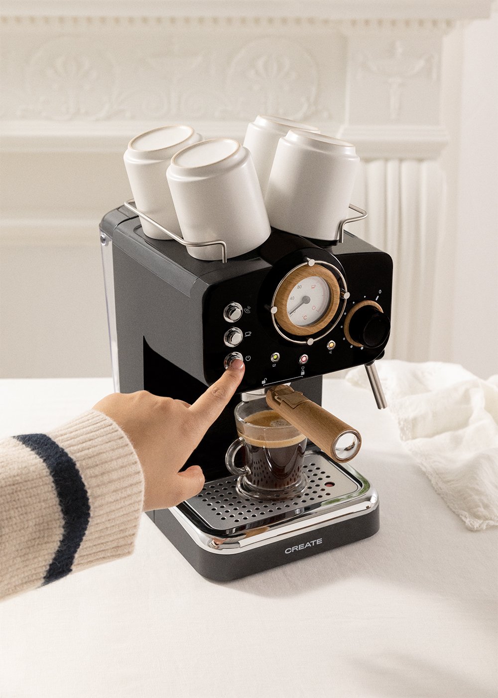 THERA MATT RETRO - Espress coffee maker - Create